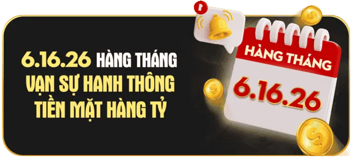 Các chương trình hoàn trả hấp dẫn tại 888vi